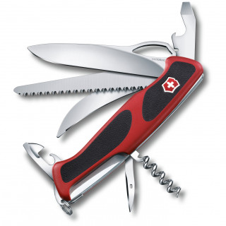 Zsebkés Victorinox Rangergrip 57 Hunter piros/fekete