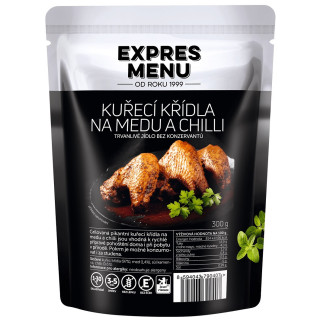 Expres menu Csirkeszárny mézzel és chilivel 30