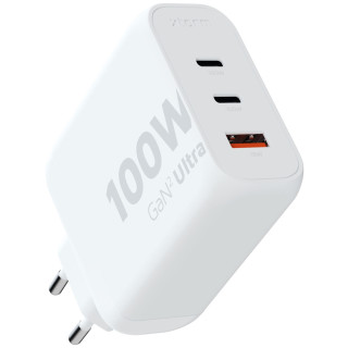 Xtorm 100W GaN2 Ultra Wall Charger töltő fehér white