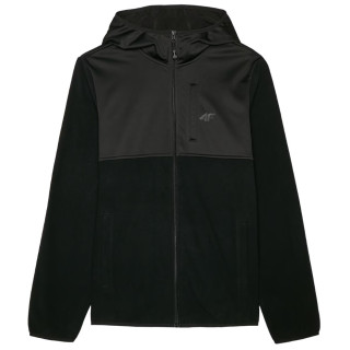 4F Fleece M269 férfi pulóver fekete DEEP BLACK