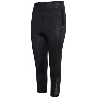 Női 3/4-es legging Dare 2b Shine Bright 3/4 fekete/szürke