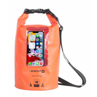 Swissten WATERPROOF ORANŽOVÉ (10L) vízálló tok narancs