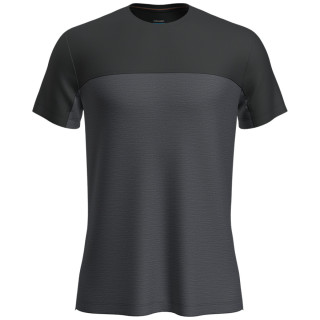 Icebreaker Men Merino 125 Cool-Lite™ Sphere III SS Tee Colour Block férfi funkcionális póló szürke/fekete