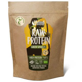 Fehérje por Lifefood PROTEIN BIO RAW vanilkový 450 g