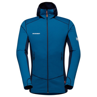 Mammut Taiss Light ML Hooded Jacket Men férfi funkcionális pulóver kék/világoskék