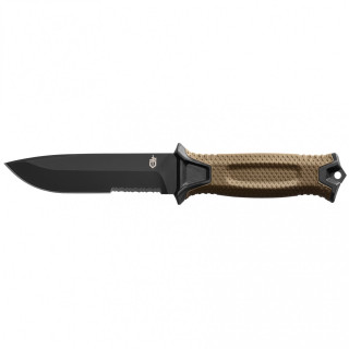 Gerber Strongarm Serrated kés barna