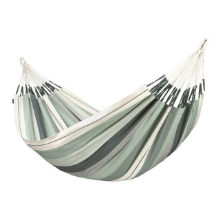 La Siesta Modesta Double Stripes hintaágy zöld/világosszöld olive