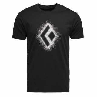 Black Diamond M Chalked Up 2.0 Ss Tee férfi póló fekete