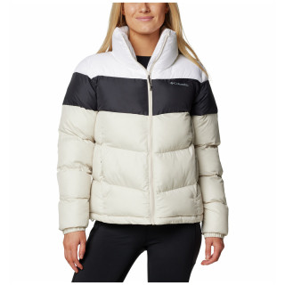 Columbia Puffect™ II Colorblock Jacket női télikabát fehér/fekete Dark Stone, Black, White