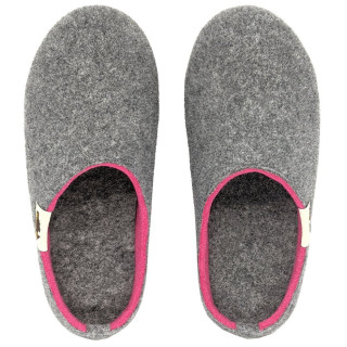 Gumbies Outback - Grey & Pink papucs