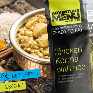 Adventure menu Csirke Korma rizzsel 400 g