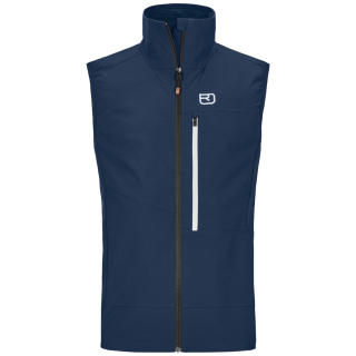 Ortovox Punta Berrino Vest Men's férfi mellény kék Deep Ocean