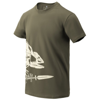 Helikon-Tex T-Shirt (Full Body Skeleton) férfi póló zöld Olive Green