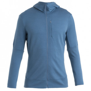 Icebreaker Men Merino 260 Quantum IV LS Zip Hoodie férfi funkcionális pulóver kék