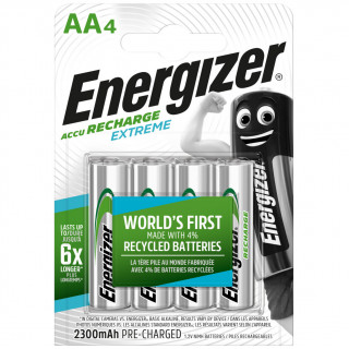 Újratölthető elem Energizer AA / HR6 - 2300 mAh ezüst