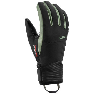 Leki Sparrow 3D Women női síkesztyű fekete/zöld black-dusty green