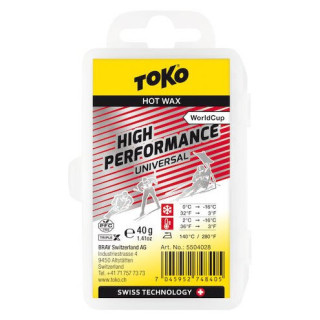 TOKO World Cup High Performance universal 40 g Triplex viasz