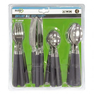 Evőeszköz készletr Bo-Camp Cutlery set szürke