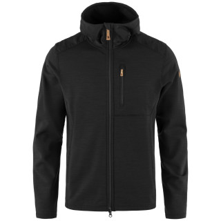 Fjällräven Keb Fleece Hoodie férfi pulóver fekete