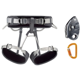 Hegymászó szett Petzl Kit Corax GriGri Sm´D szürke