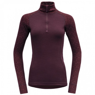 Devold Duo Active Merino 205 Z.Neck női funkcionális felső piros Port