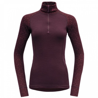 Devold Duo Active Merino 205 Z.Neck női funkcionális felső piros