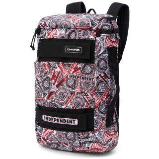 Dakine Mission 25 L X Independent városi hátizsák fekete/piros Independent