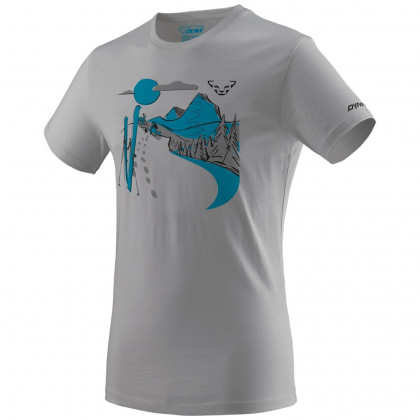 Dynafit Artist Series Co T-Shirt M 2021 férfi póló világosszürke
