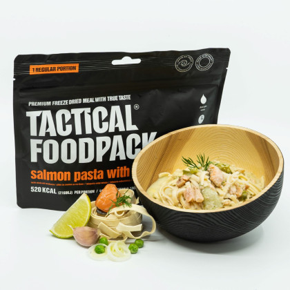 Tactical Foodpack Salmon Pasta with White Wine 105g főétel