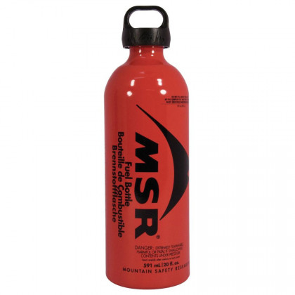 MSR 591ml Fuel Bottle üzemanyag palack piros