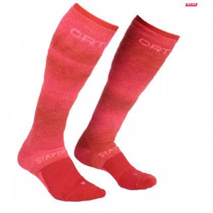 Női zokni Ortovox Ski Stay Or Go Socks piros