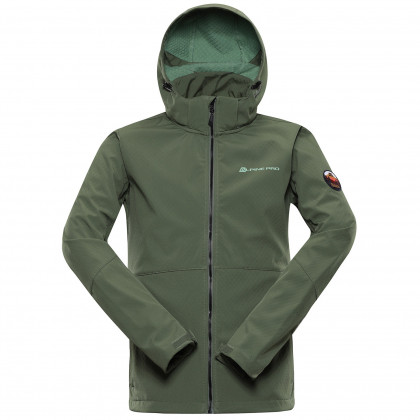 Alpine Pro Merom férfi softshell kabát zöld