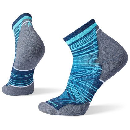 Zokni Smartwool Run Targeted Cushion Pattern Ankle Socks k é k