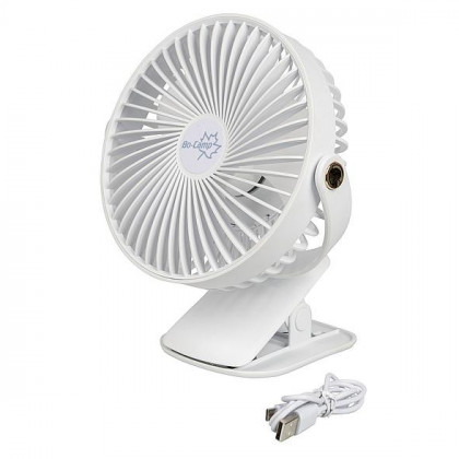 Ventilátor Bo-Camp Lux Fan Table DeLuxe ABS fehér