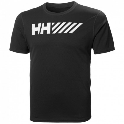 Helly Hansen Lifa Tech Graphic Tshirt férfi póló fekete