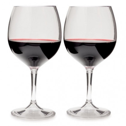 Borospohár GSI Outdoors Nesting Red Wine Glass Set átettsző