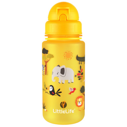 LittleLife Water Bottle 400 ml gyerek kulacs sárga