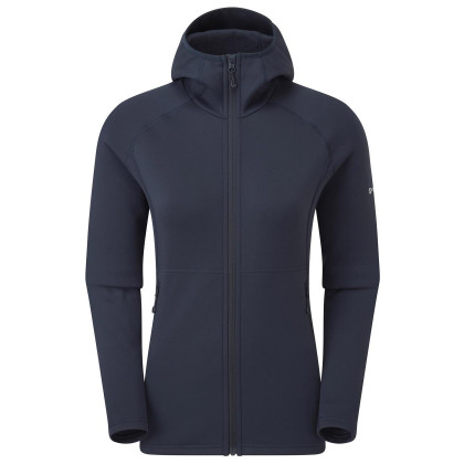 Montane Fury Hoodie női funkcionális pulóver sötétkék ECLIPSE BLUE