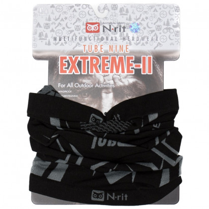 Kendő N-Rit Extreme II fekete/szürke