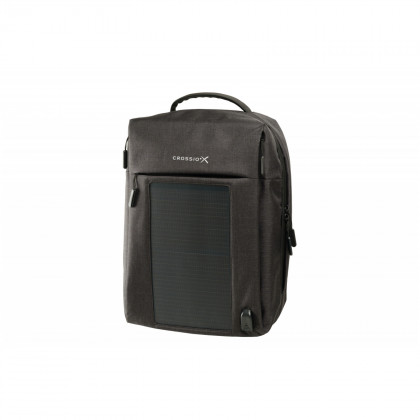 Napelemes hátizsák Crossio SolarBag Snappy fekete