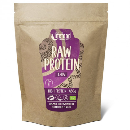 Protein por Raw Protein Powder Chia BIO 450g