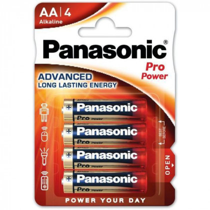 Elem Panasonic Pro power gold AA/4 piros/kék