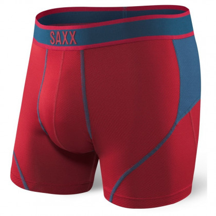 Boxer Saxx Kinetic Boxer Brief piros/kék