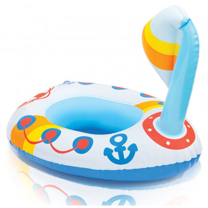 Felfújható játékok Intex Puff And Play 58590NP fehér/kék loď