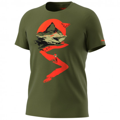 Dynafit Artist Series Co T-Shirt M férfi póló zöld