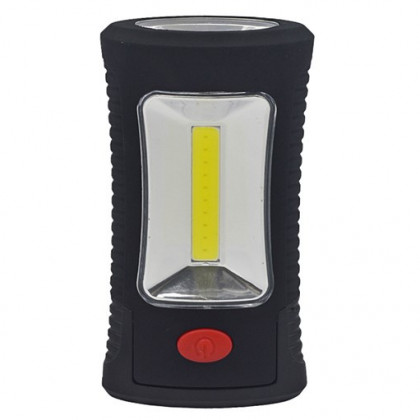 Led lámpa Solight 3W COB + 3 SMD LED fekete