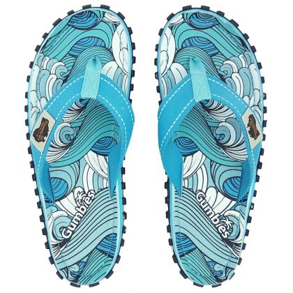 Női flip-flop Gumbies Islander Waves kék Waves