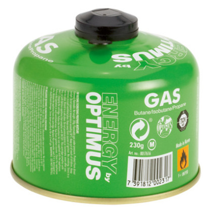 Optimus 230 g gázpalack zöld