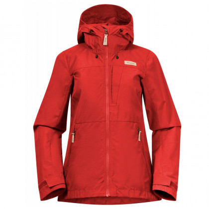 Női kabát Bergans Nordmarka Leaf Light Wind Jacket Women piros