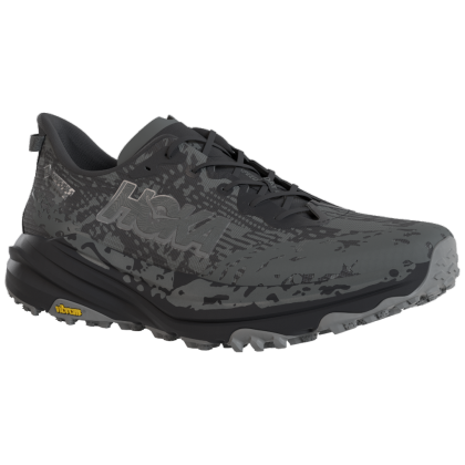 Hoka M Speedgoat 6 Gtx férfi futócipő fekete/szürke Black / Outer Orbit